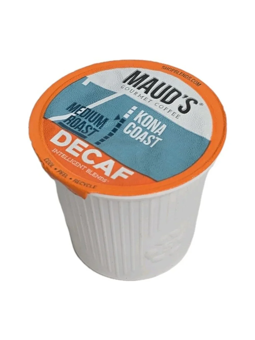 Maud’s Kona Coast Medium Roast Decaf Coffee Pods 100-COUNT K-Cups For Keurig
